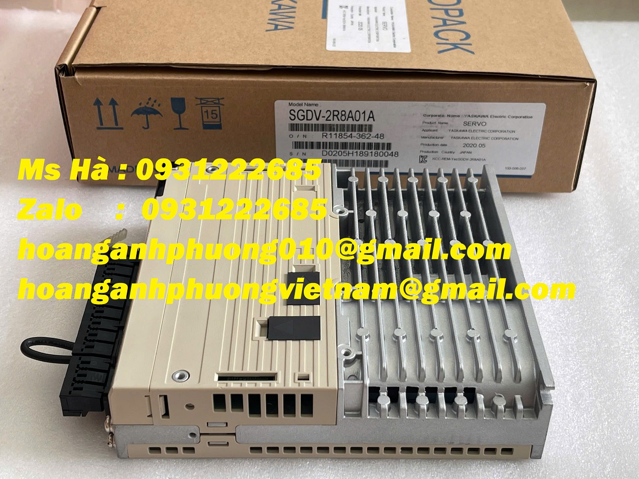 SGDV-2R8A01A yaskawa - Bộ điều khiển - giao hàng siêu nhanh